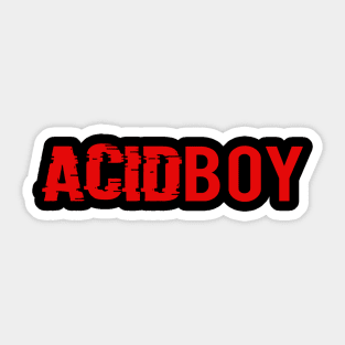 Acid boy Sticker